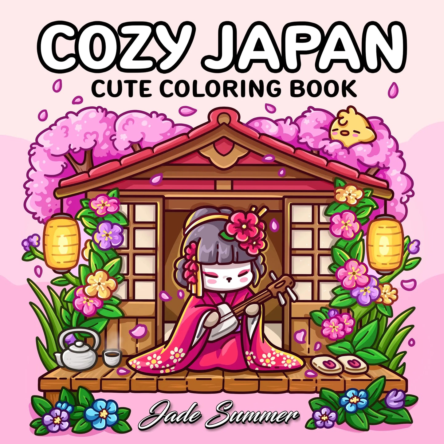 COZY JAPAN A Calm & Charming Coloring Escape for Adults & Teens
