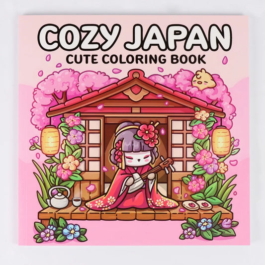 COZY JAPAN A Calm & Charming Coloring Escape for Adults & Teens