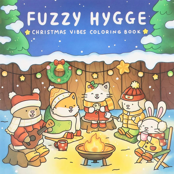 FUZZY HYGGE A Cozy Christmas Coloring Escape for Adults & Teens