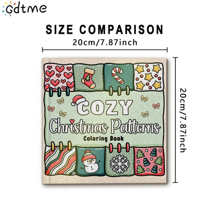 COZY CHRISTMAS PATTERNS A Festive & Relaxing Coloring Escape for Adults & Teens