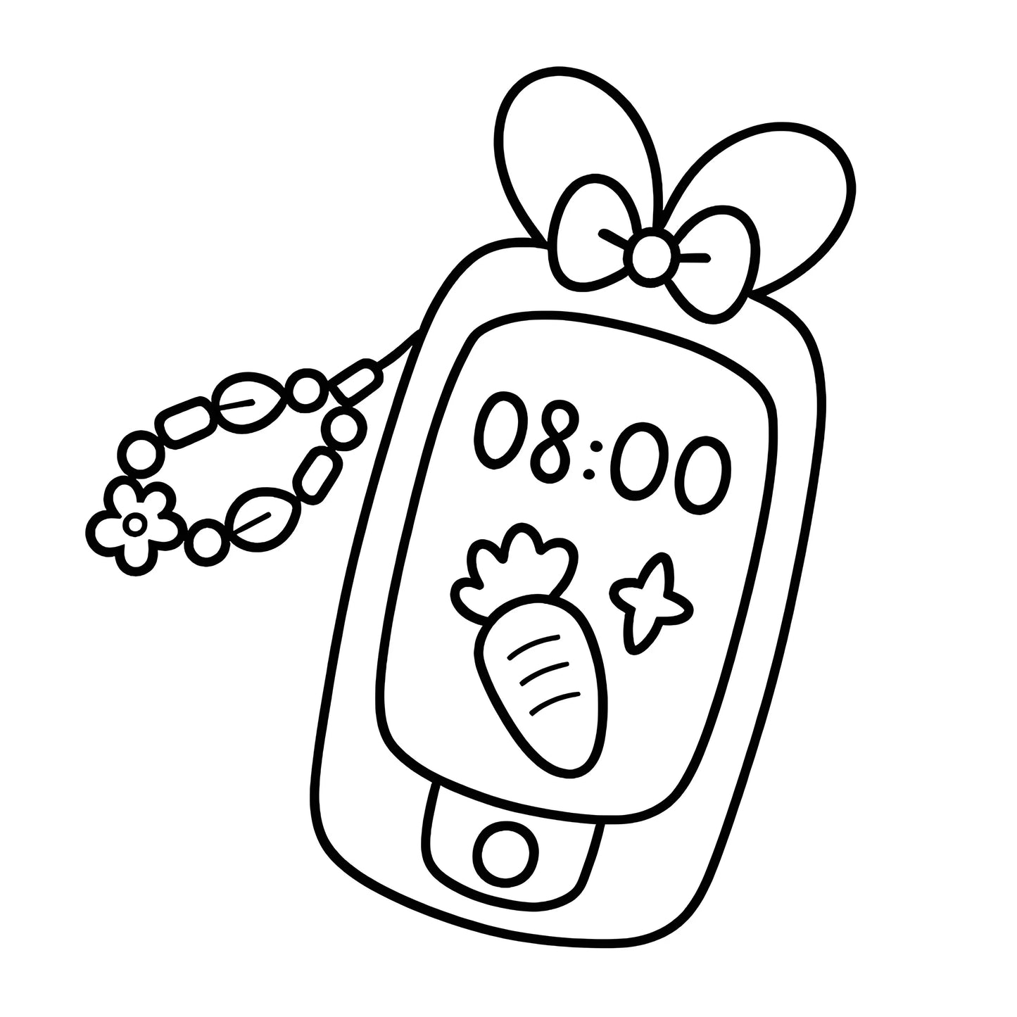 CUTE & SIMPLE An Easy, Stress-Free Coloring Escape for Adults & Teens