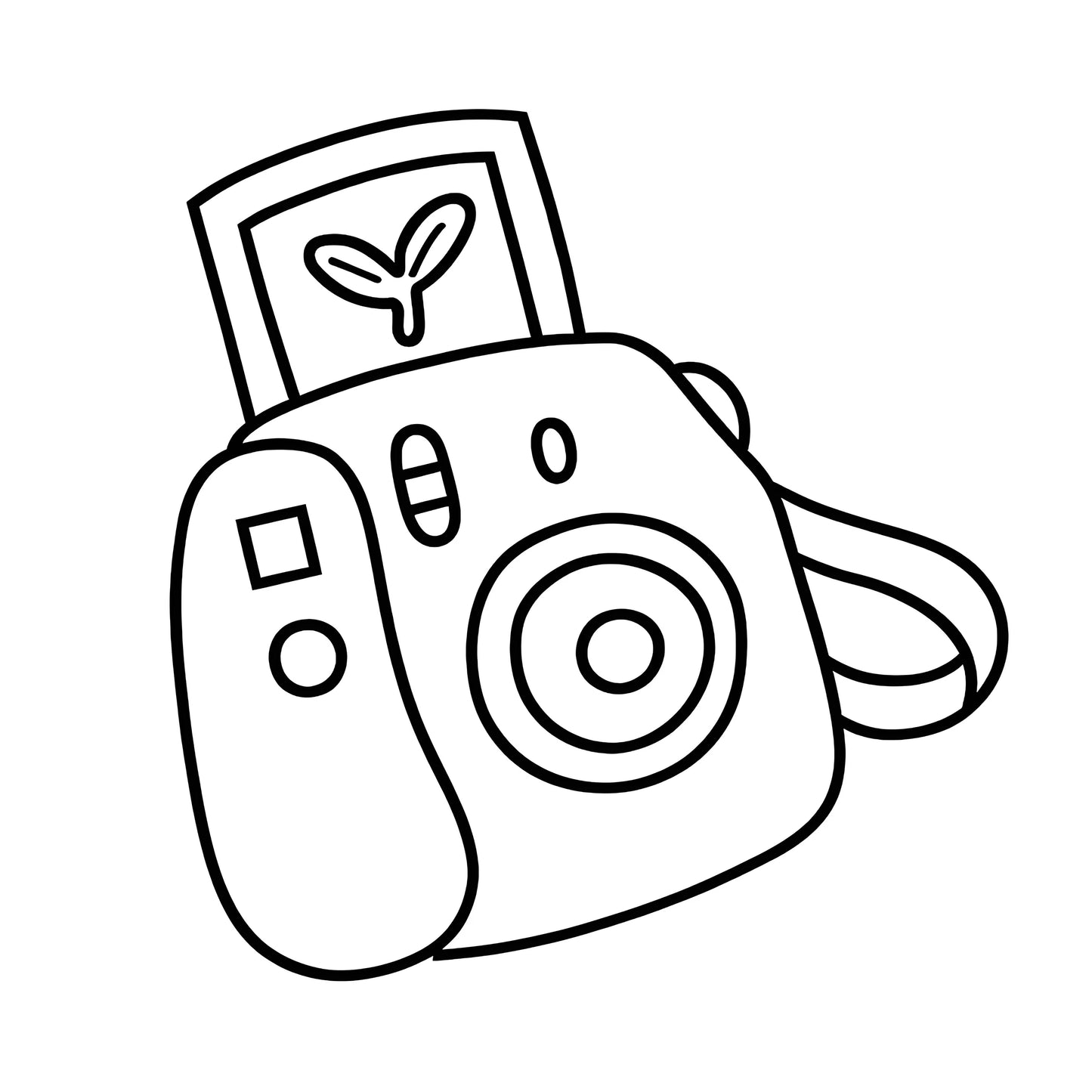 CUTE & SIMPLE An Easy, Stress-Free Coloring Escape for Adults & Teens