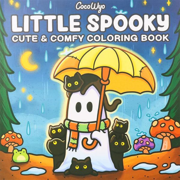 LITTLE SPOOKY A Cute & Cozy Coloring Escape for Adults & Teens