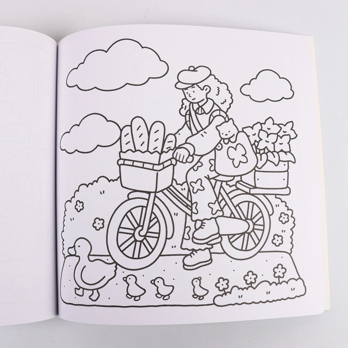 GIRL MOMENTS A Cute & Cozy Coloring Escape for Adults & Teens