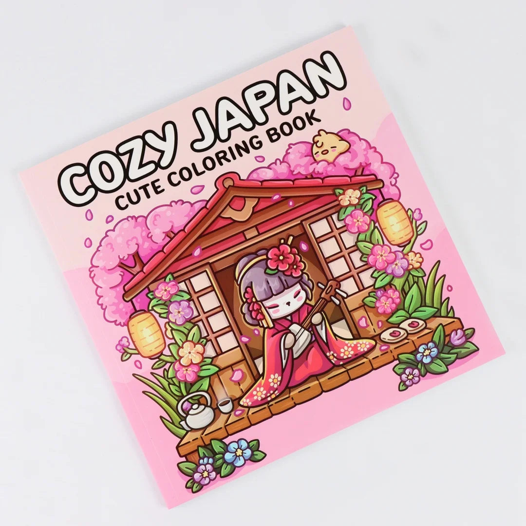 COZY JAPAN A Calm & Charming Coloring Escape for Adults & Teens