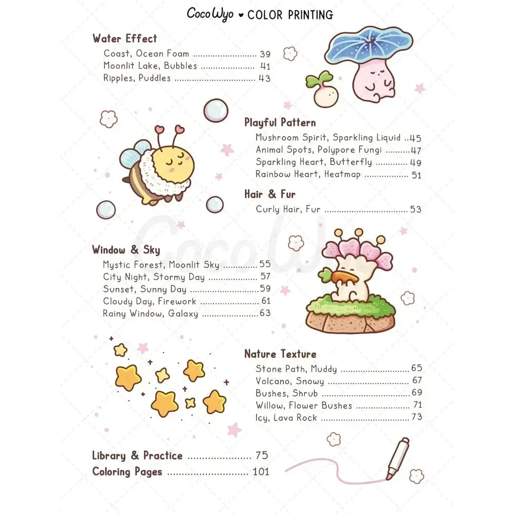 Coco Wyo How To Draw Patterns, Coloring Book for Adults and Teens