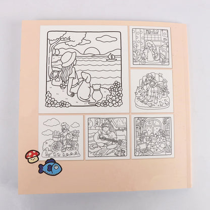 GIRL MOMENTS A Cute & Cozy Coloring Escape for Adults & Teens