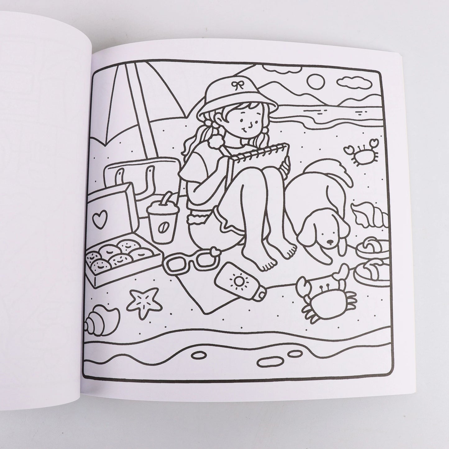 GIRL MOMENTS A Cute & Cozy Coloring Escape for Adults & Teens